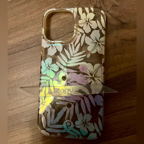iPhone 13 Pro Max holographic tropical loopy - Picture 2 of 4